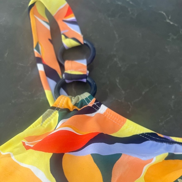 Anne Cole swimsuit NWT. Sea Grass print. Adjustable straps, fun bright print! - Picture 4 of 8